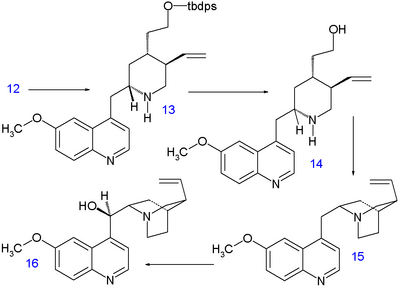 Stork quinine synthesis II