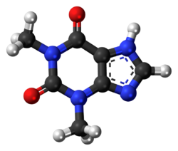 Theophylline 3D ball.png