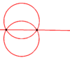 Trigonal hosohedron stereographic D2.png