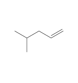 4-methyl-1-pentene (structural formula).png