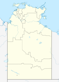 Location map/data/Australia Northern Territory is located in Northern Territory