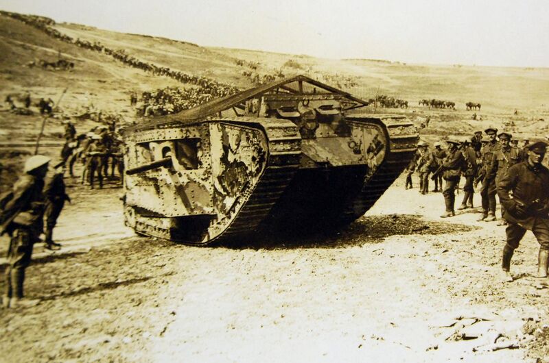 File:British Mark I Tank, C19 Clan Leslie (28018628603).jpg