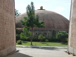 Dhyanalinga Ellipsoidal dome.JPG