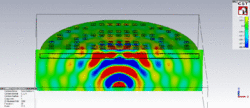 Patch with double square loop PSS Ey field cross section.gif