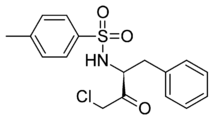 Tosyl phenylalanyl chloromethyl ketone.PNG