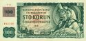 100 Czechoslovakan koruna 1993 Provisional Issue Obverse.jpg