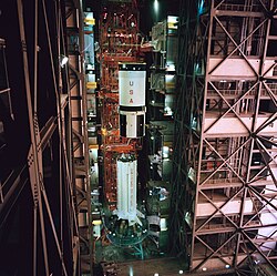 ASTP Saturn SA-210 in Vehicle Assembly Building (S75-20909).jpg