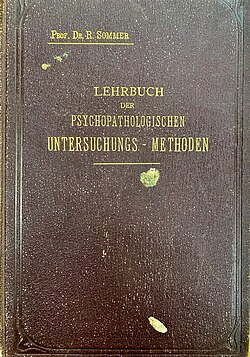 Cover Lehrbuch der Psychopathologischen Untersuchungs-Methoden.jpg