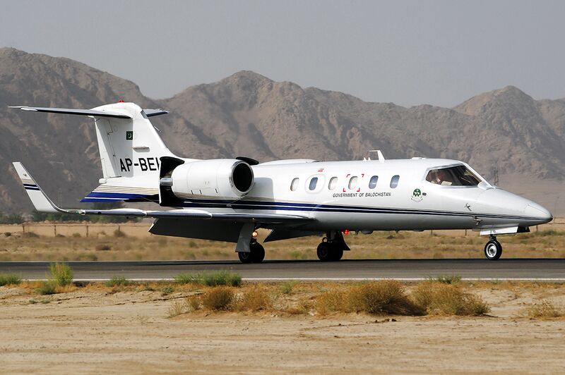 File:Government of Balochistan Learjet 31A Asuspine-1.jpg