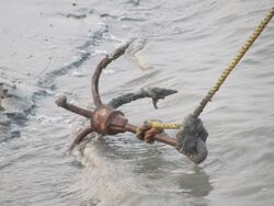 Grapnel anchor in West Bengal.jpg