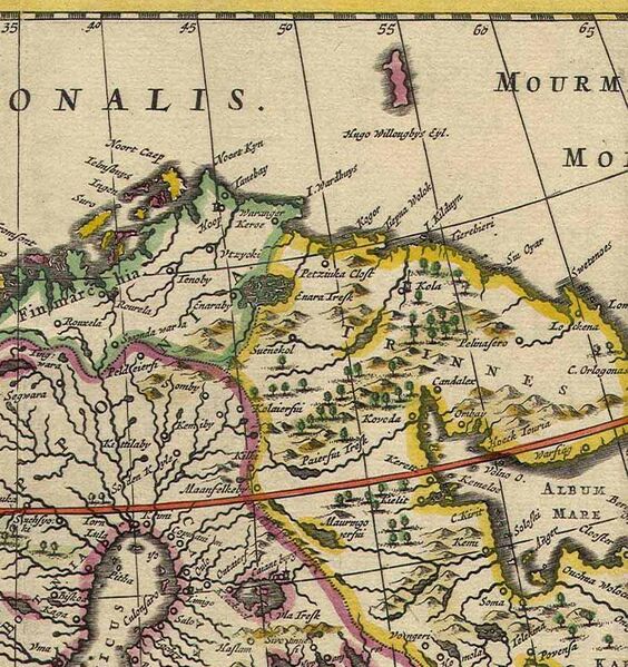 File:Kola Peninsula map from 1660.jpg