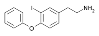 O-Phenyl-3-iodotyramine structure.png