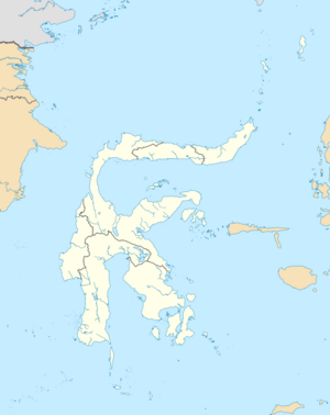 Chloritis minahassae is located in Sulawesi