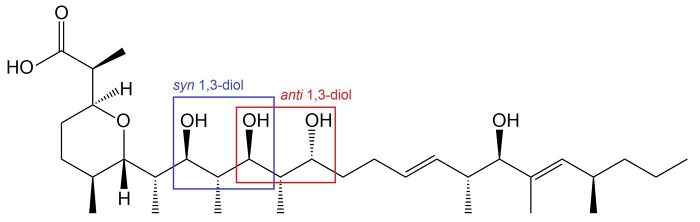 Zincophorin showing syn and anti 1,3-diols.jpg