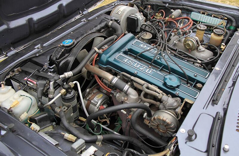 File:1978 Isuzu 117 Coupe engine.jpg