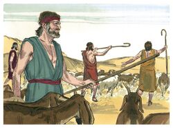 Book of Genesis Chapter 32-2 (Bible Illustrations by Sweet Media).jpg