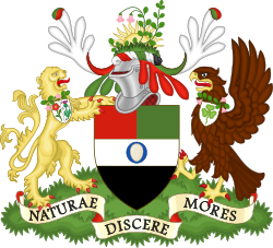 Linnean Society of London Coat of Arms.svg