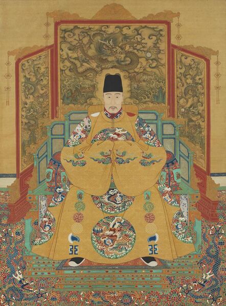 File:Portrait assis de l'empereur Jiajing.jpg