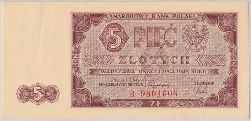 File:5 złotych 1948 awers.jpg