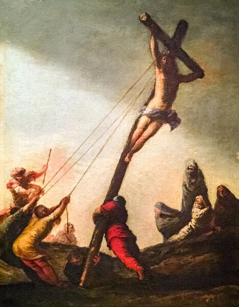 File:Ca' Rezzonico - Innalzamento della Croce (Inv.065) - Sebastiano Mazzoni.jpg