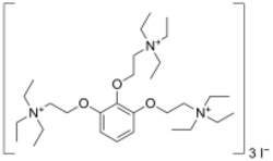 Gallamine triethiodide.svg