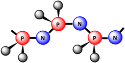 Polyphosphazene general structure