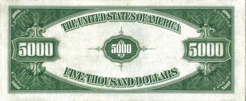 File:US $5000 1934 Federal Reserve Note Reverse.jpg