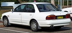 1996 Proton Wira (C90) XLi sedan (2010-07-21).jpg