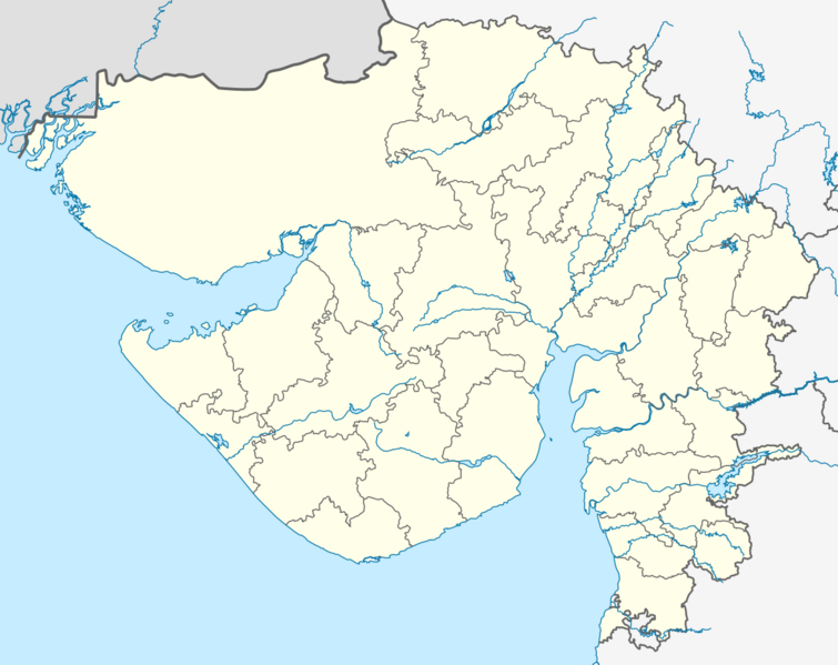 File:India Gujarat location map.svg