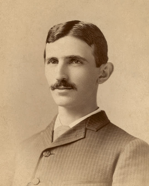 File:Nikola Tesla by Sarony c1885-crop.png
