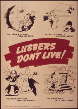 "Lubbers don't live - Oh learn a lesson from Joe Gotch" - NARA - 514926.jpg