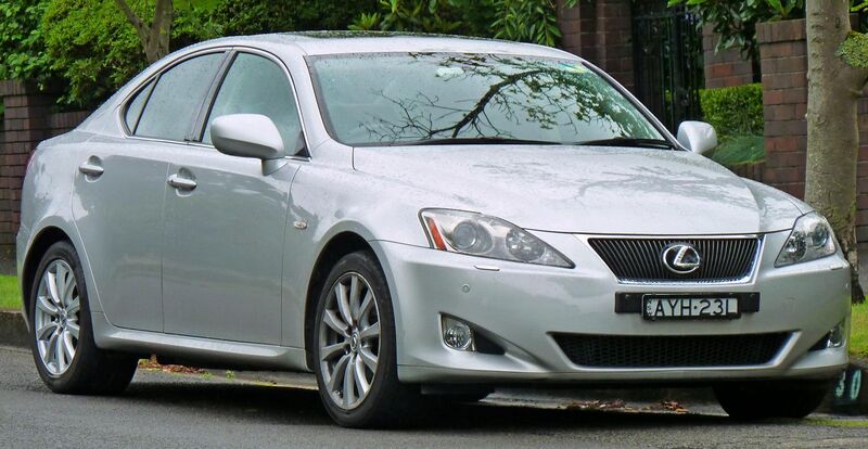 File:2005-2008 Lexus IS 250 (GSE20R) Sports Luxury sedan 03.jpg