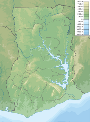 Ghana physical map.svg