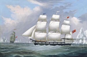 James H. Wheldon - Whaling Ships Diana and Anne in the Arctic.jpg