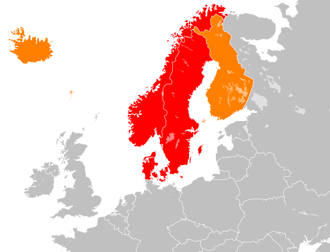 File:Map of Scandinavia.svg