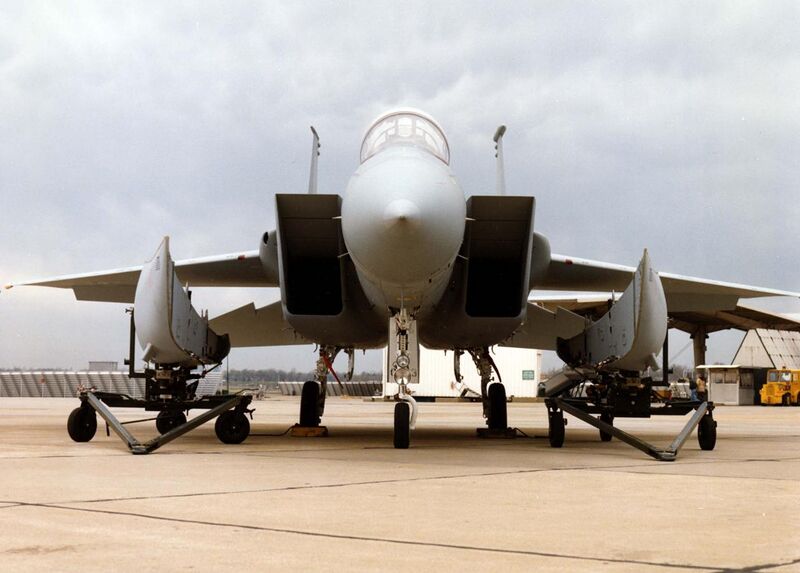 File:McDonnell Douglas F-15C with the conformal FAST PACK fuel tanks 060905-F-1234S-017.jpg