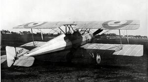Morane-Saulnier BB French First World War reconnaissance aircraft in RFC markings.jpg