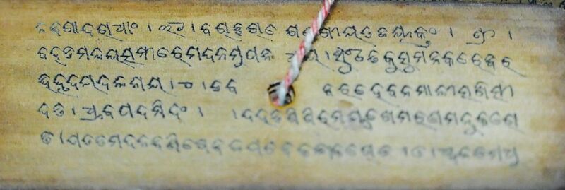 File:Odissi poet Gopalakrusna's handwritten Gitagobinda Pothi.jpg
