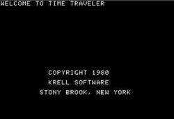 Time Traveler - Apple II - title screen.jpg