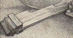 Woodworking square from Albrecht Dürer's Melencolia I.jpg