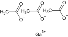 Gallium acetate