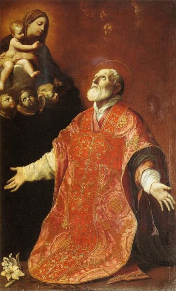 File:Guido Reni - St Filippo Neri in Ecstasy - WGA19295.jpg