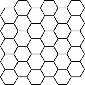 File:Hexagonal tiling.svg