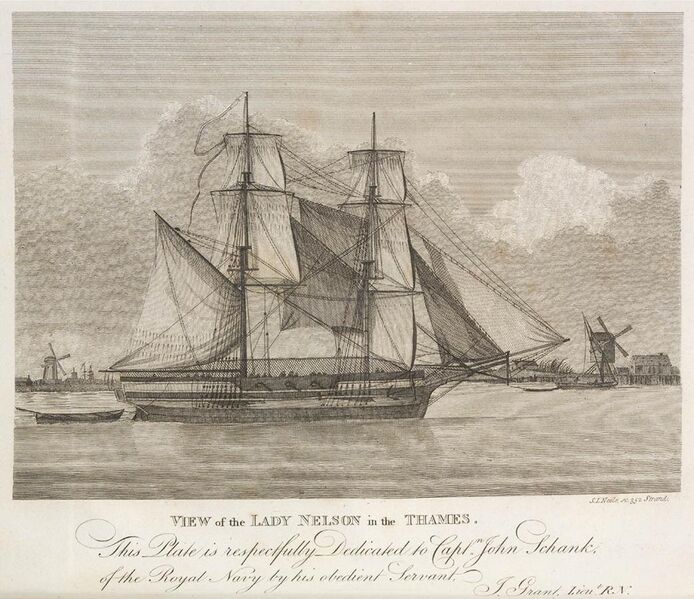 File:His Majesty's vessel the Lady Nelson - 1799.JPG