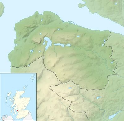 Inverclyde UK relief location map.jpg