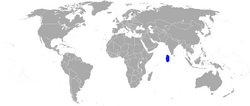 Marleyella maldivensis distribution map.png
