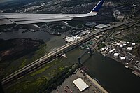 New Goethals Bridge from airplane.jpg
