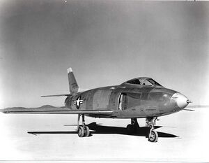 North American YF-93A on lakebed.jpg
