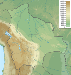 La Ciénega Formation, Bolivia is located in Bolivia