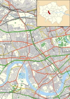 Hammersmith and Fulham London UK location map.svg